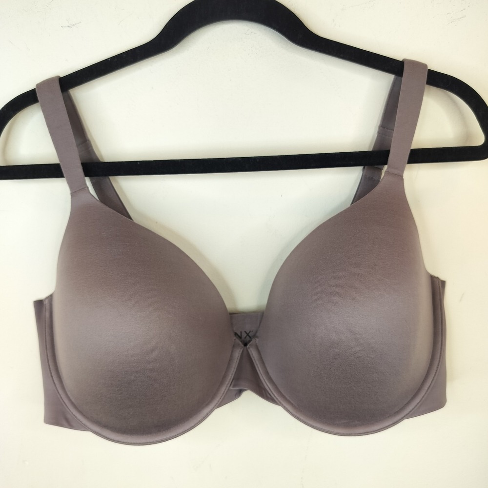 Spanx 38DD Black Pillow Cup Bra Full Coverage Underwire Shaping